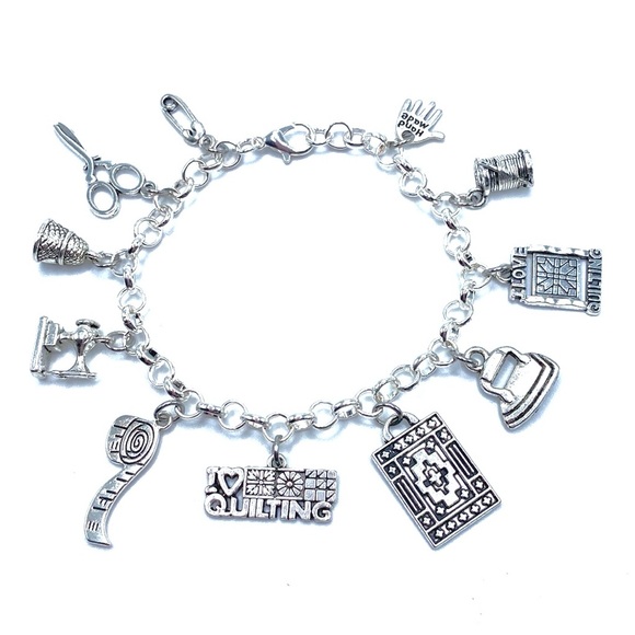Quilting Charm Bracelet - Picture 8 of 8